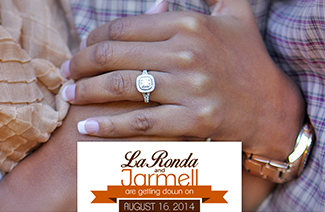 LaRonda+Jarmell Wedding Site